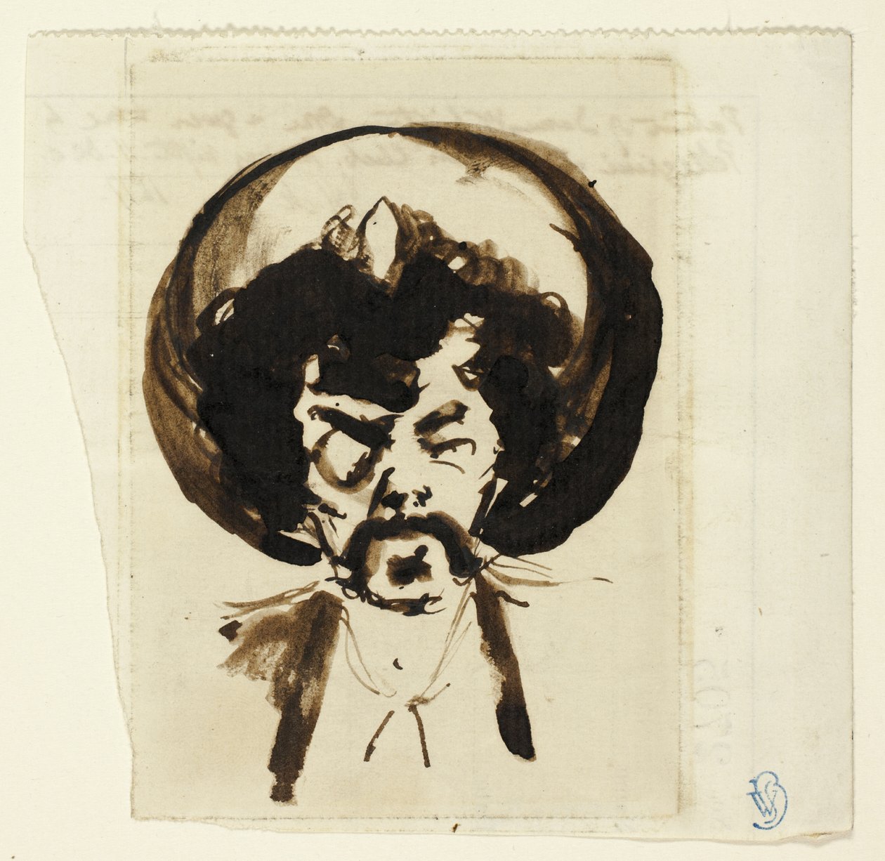 Porträt von Whistler von Carlo Pellegrini