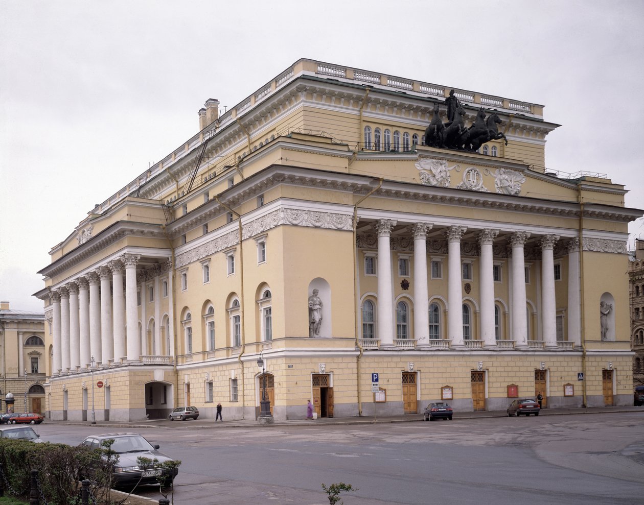 Das Alexandrinsky-Theater in Sankt Petersburg, 1828-1832 von Carlo Rossi