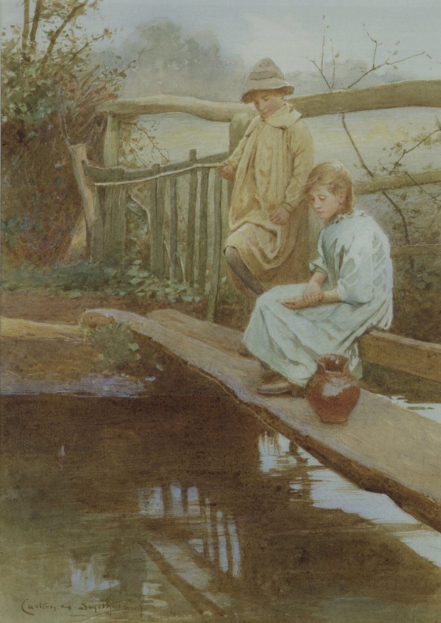 Warten auf einen Biss von Carlton Alfred Smith