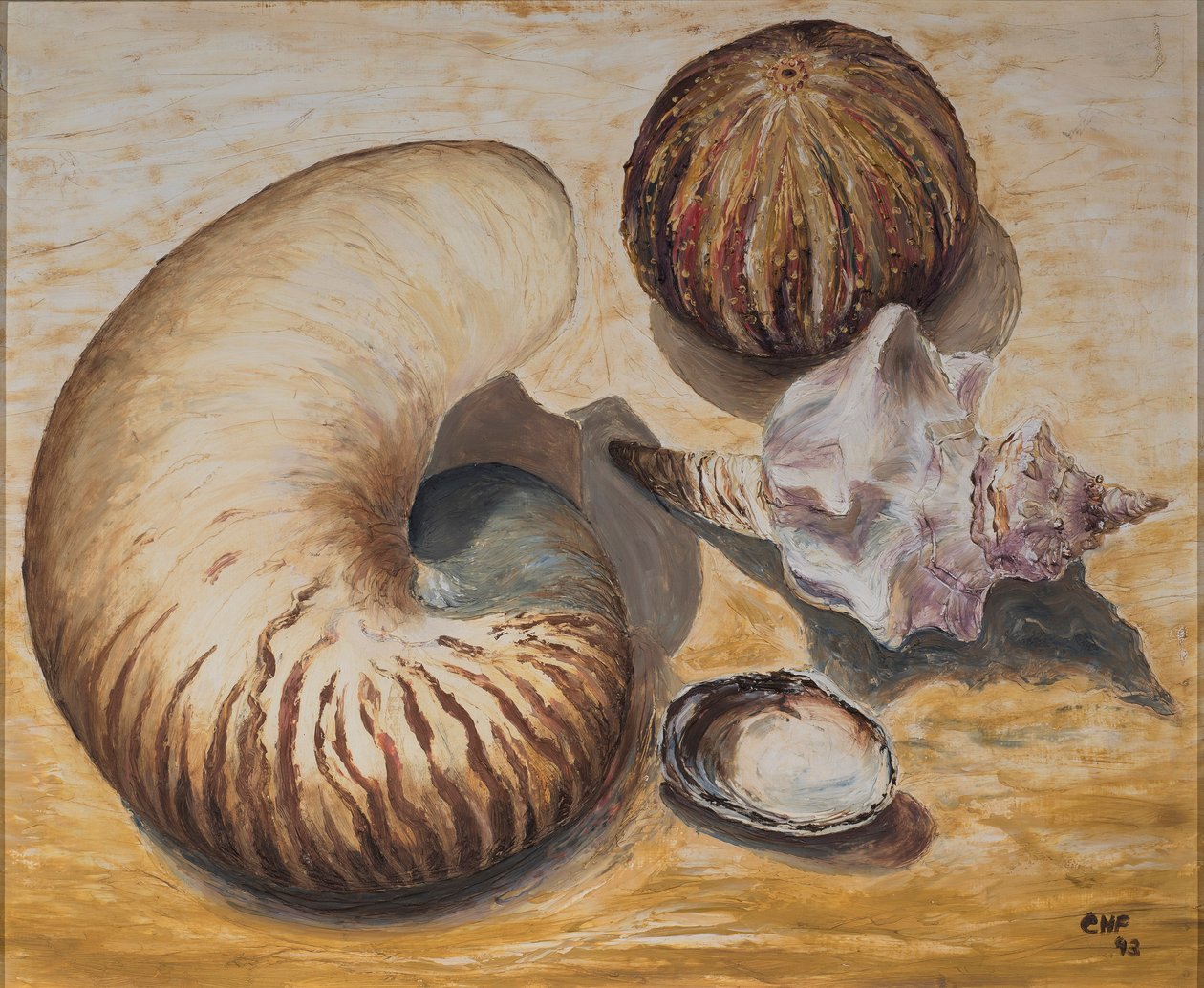 Muscheln, 1993 von Carolyn Hubbard Ford