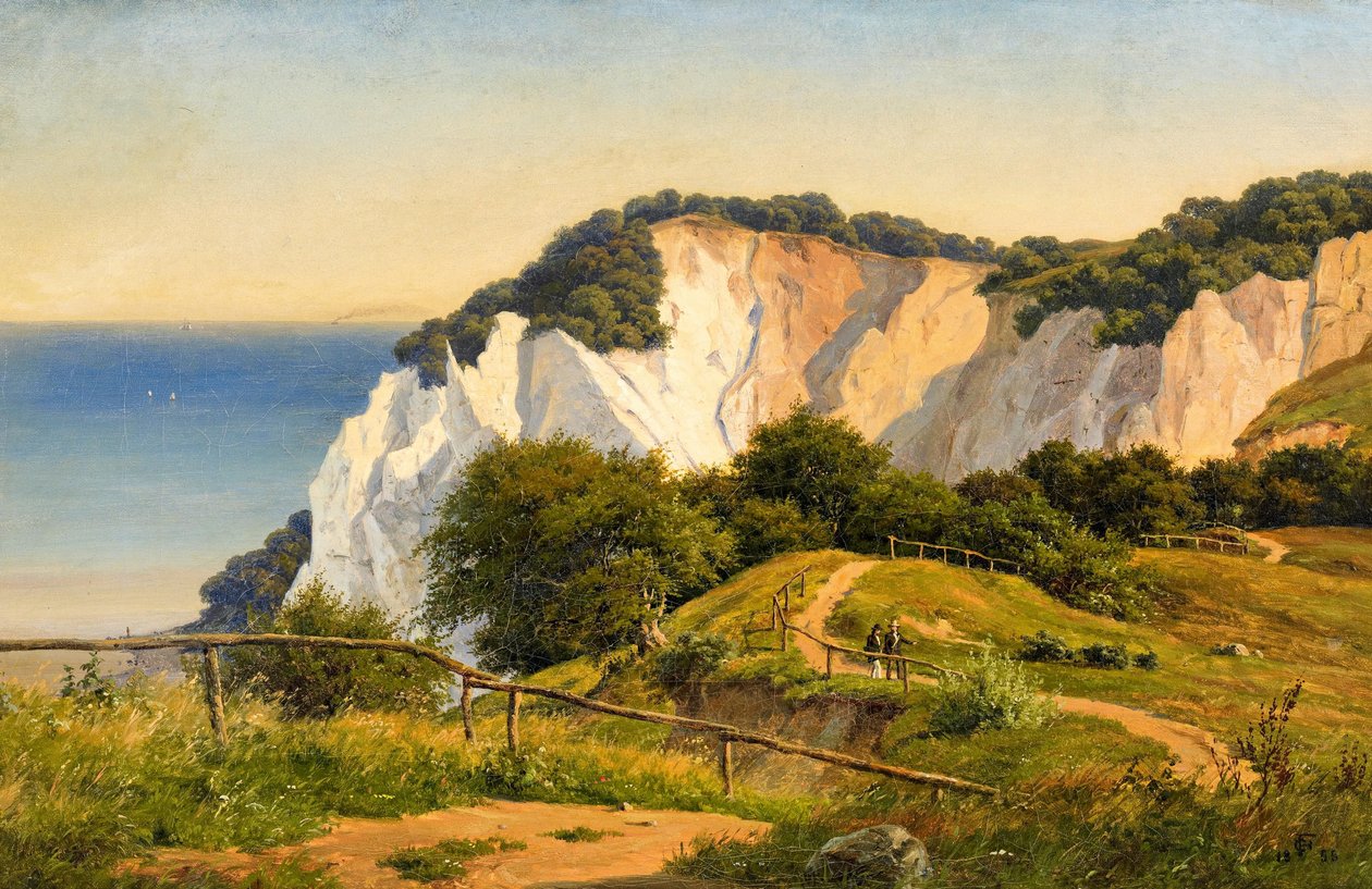 Sommertag an der Møns Klippe von Carsten Henrichsen