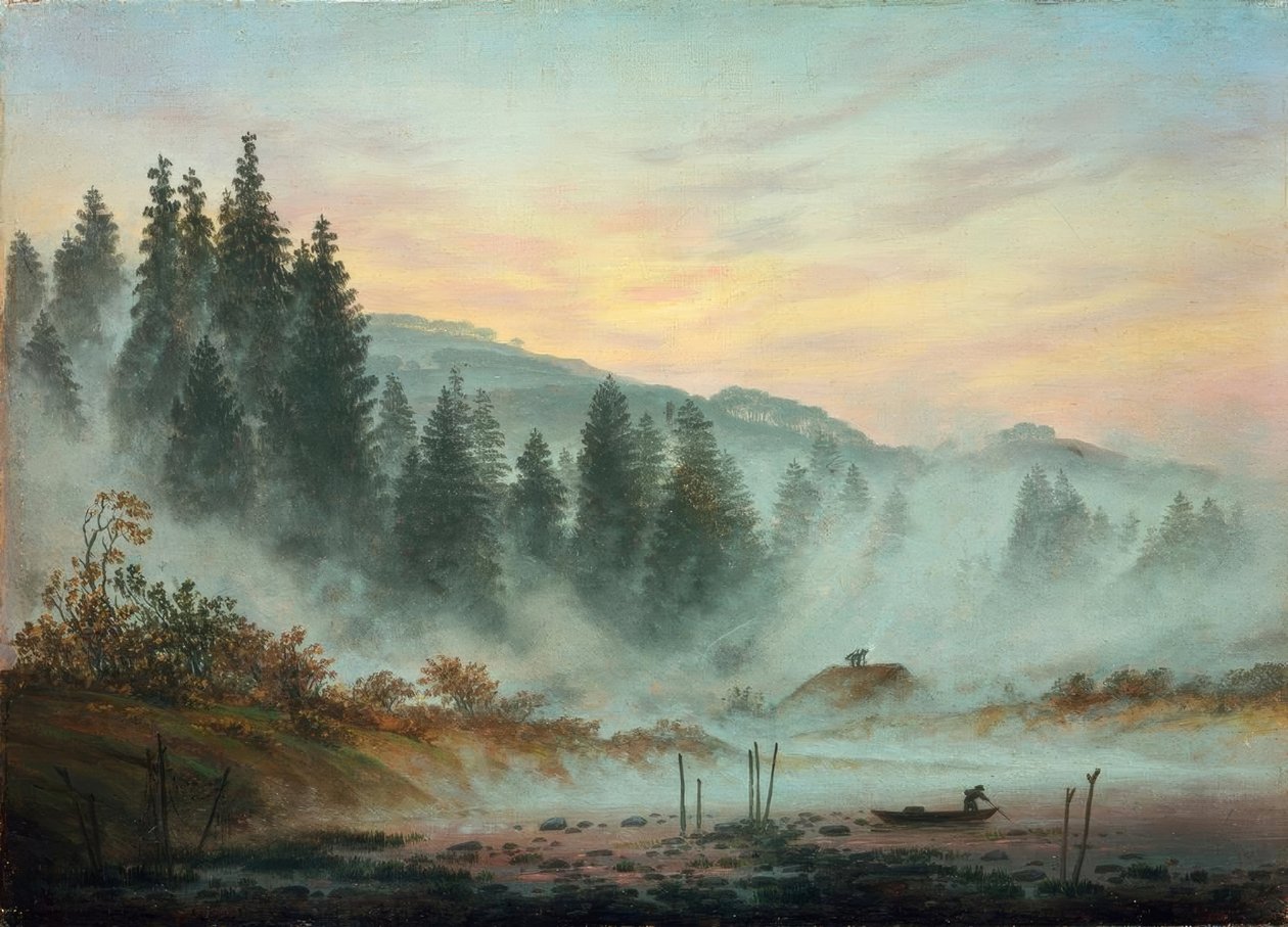 Der Morgen von Caspar David Friedrich