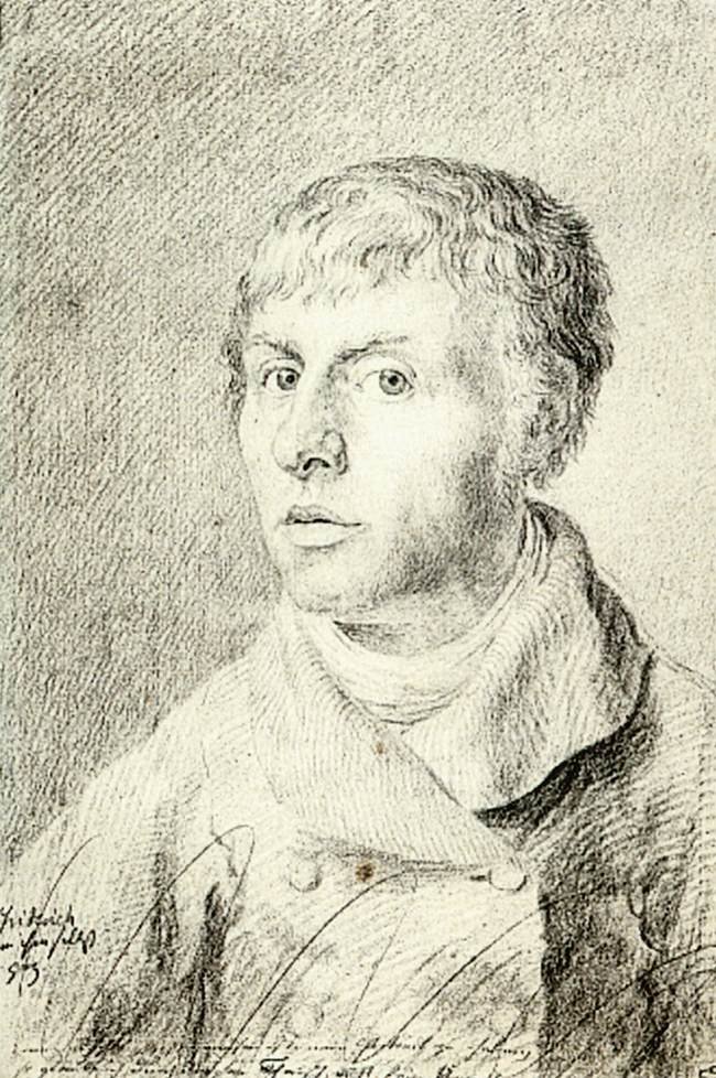 Selbstporträt von Caspar David Friedrich