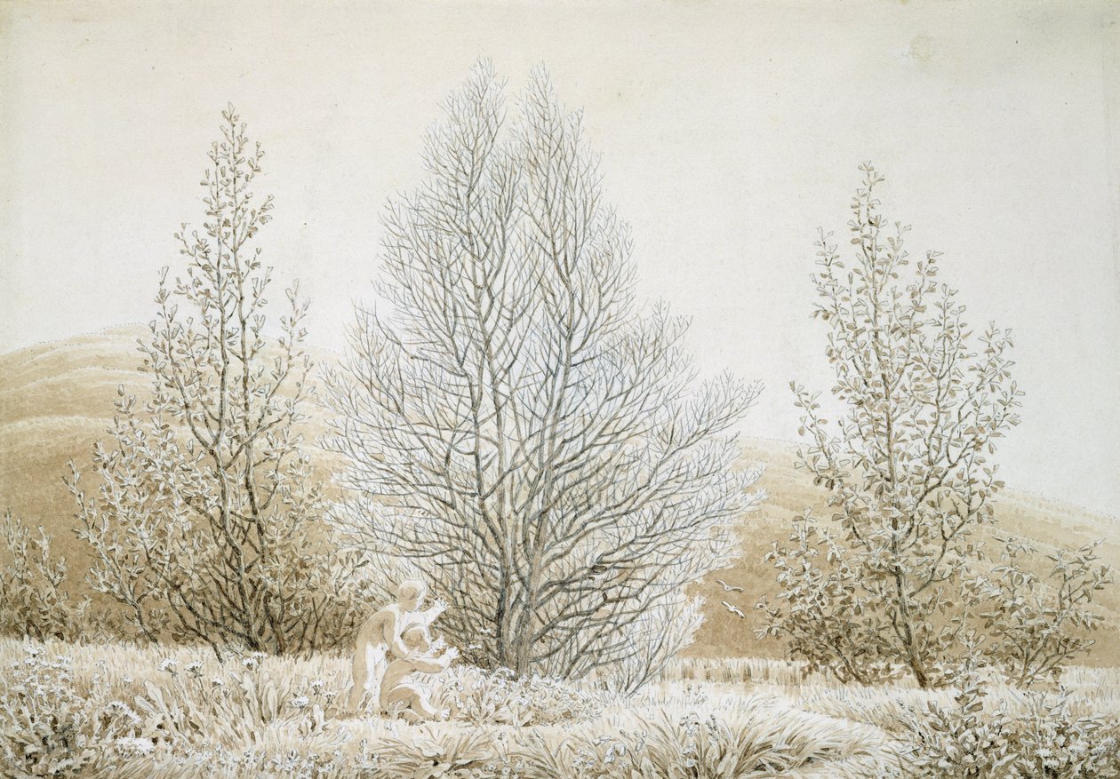 Frühling von Caspar David Friedrich