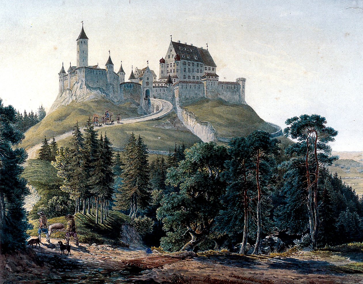 Burg Alt-Trauchburg von Caspar Obach