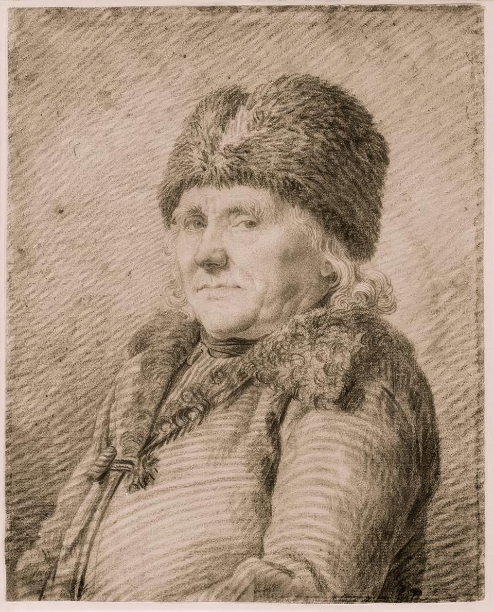 Bildnis des Vaters Adolph Gottlieb Friedrich von Caspar David Friedrich