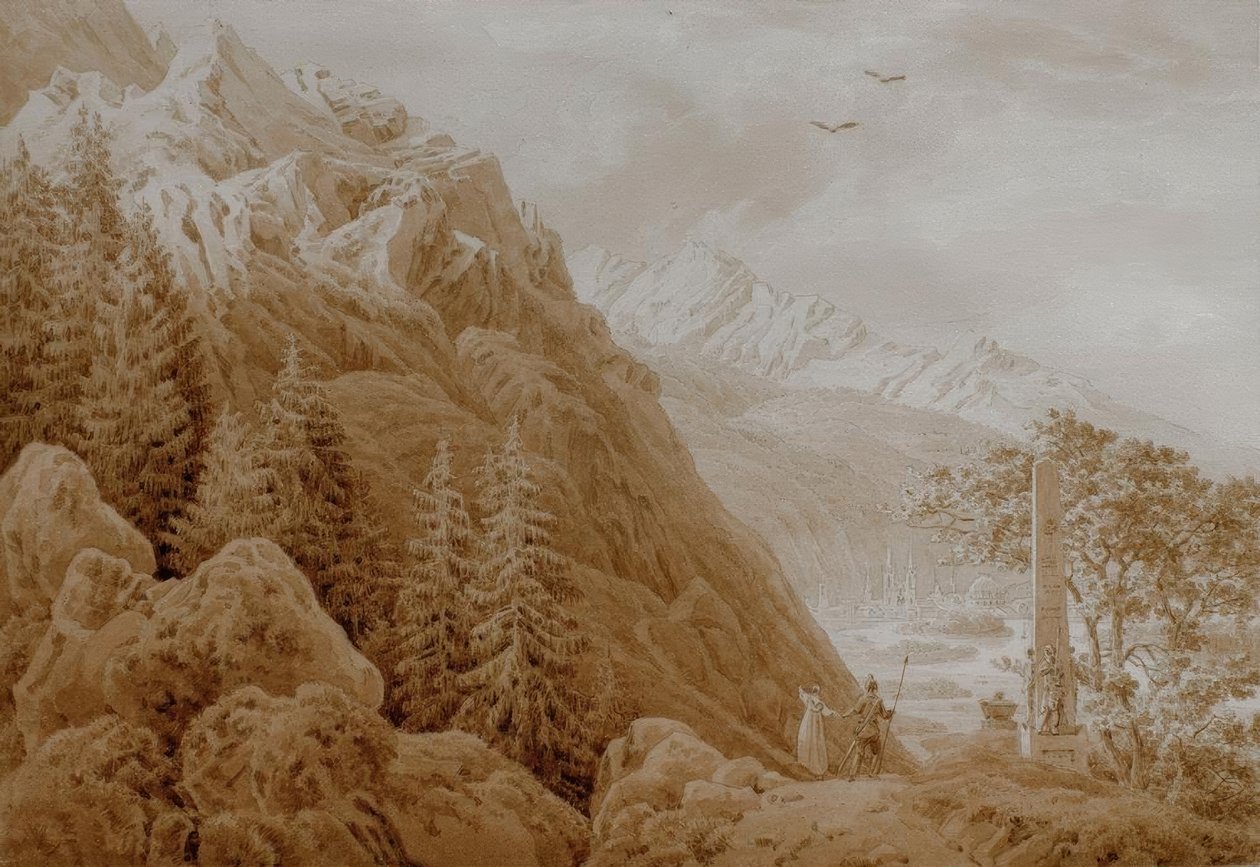Der Herbst von Caspar David Friedrich