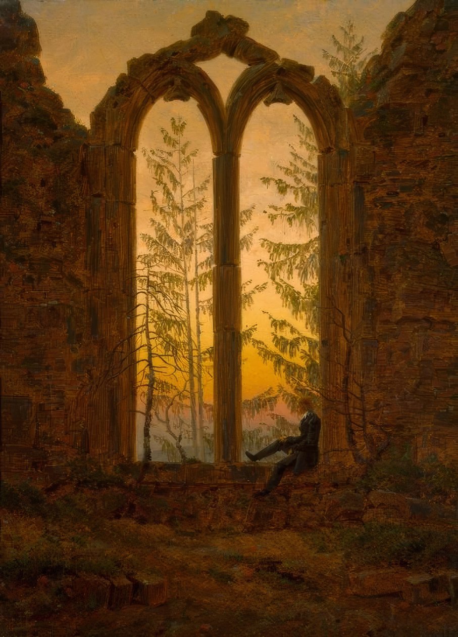 Der Träumer von Caspar David Friedrich