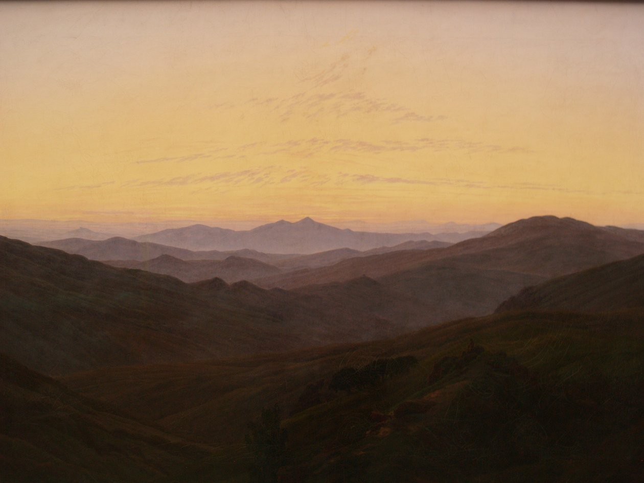 Das Riesengebirge von Caspar David Friedrich