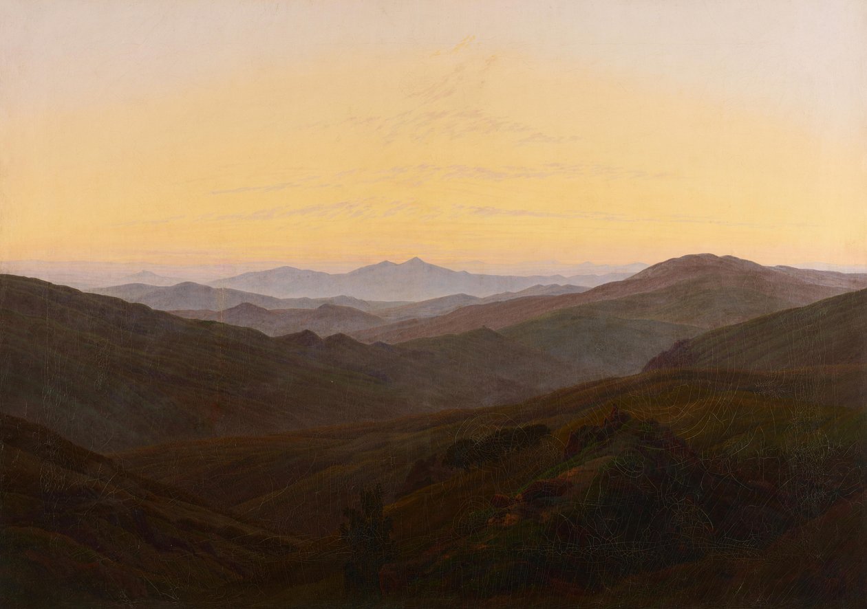 Das Riesengebirge von Caspar David Friedrich