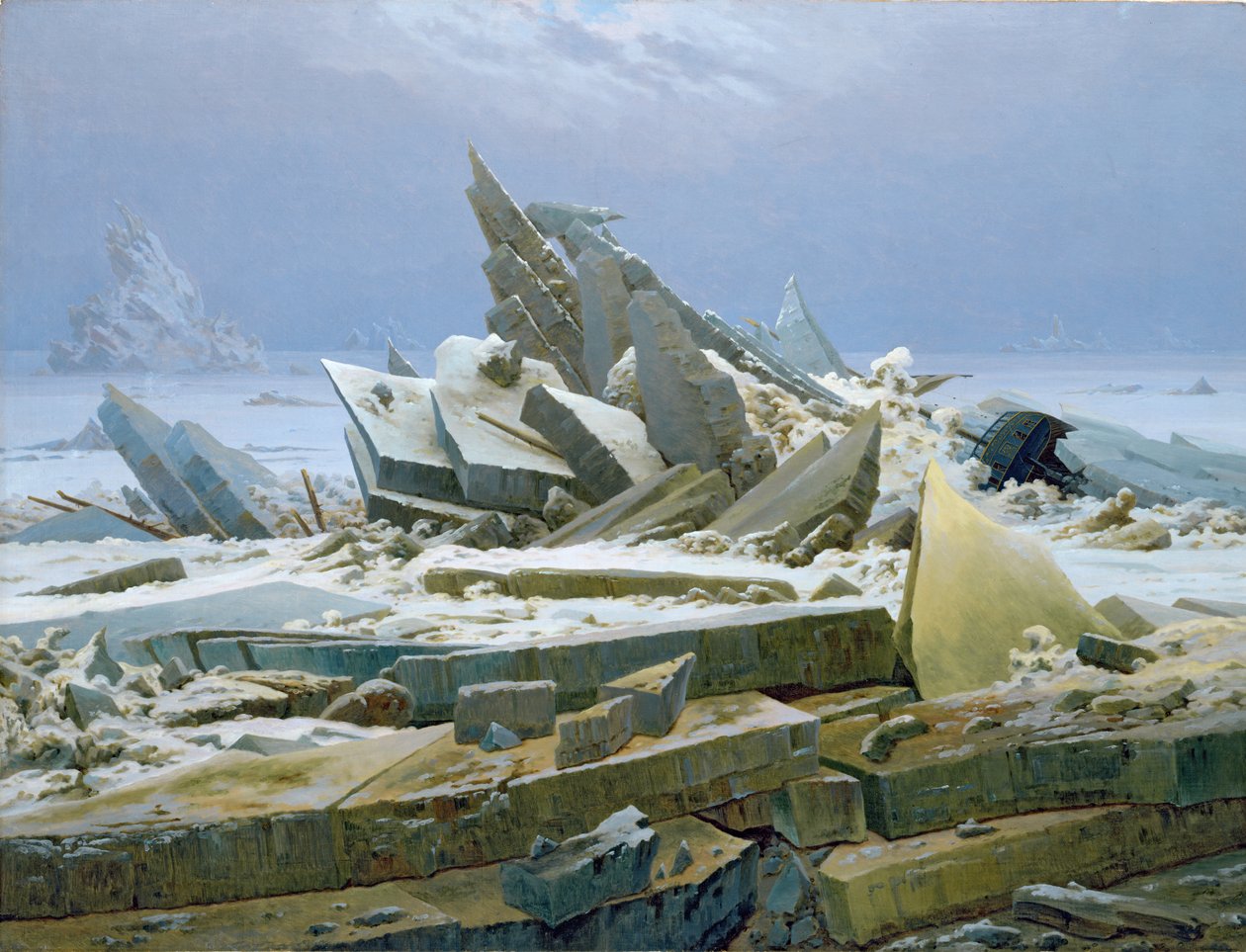 Das Polarmeer von Caspar David Friedrich