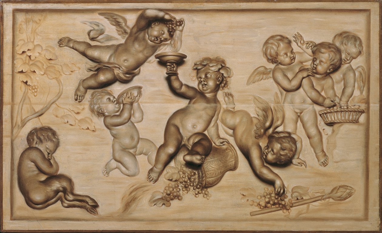 Kinderbacchanal von Caspar Franz Sambach
