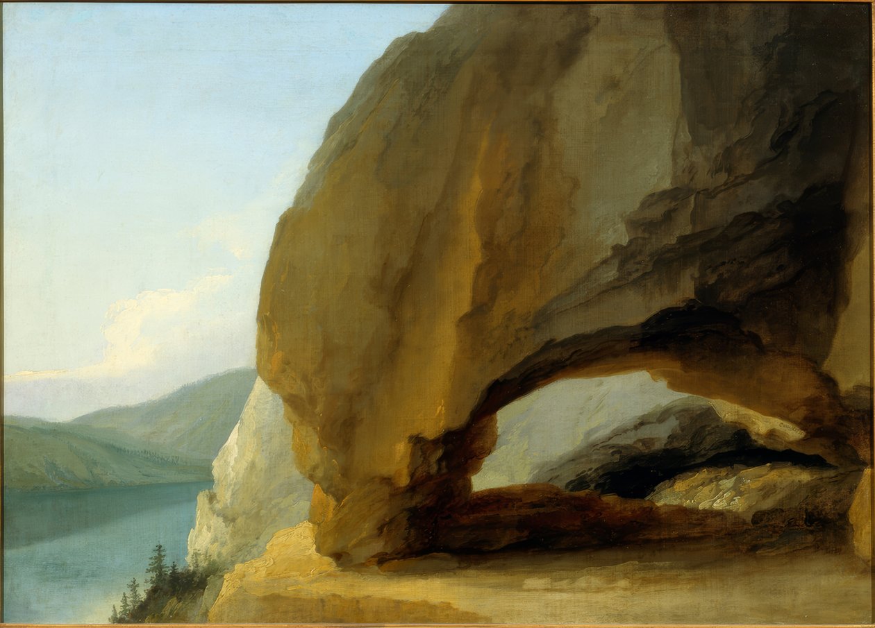 Felsjoch der Beatushöhle von Caspar Wolf