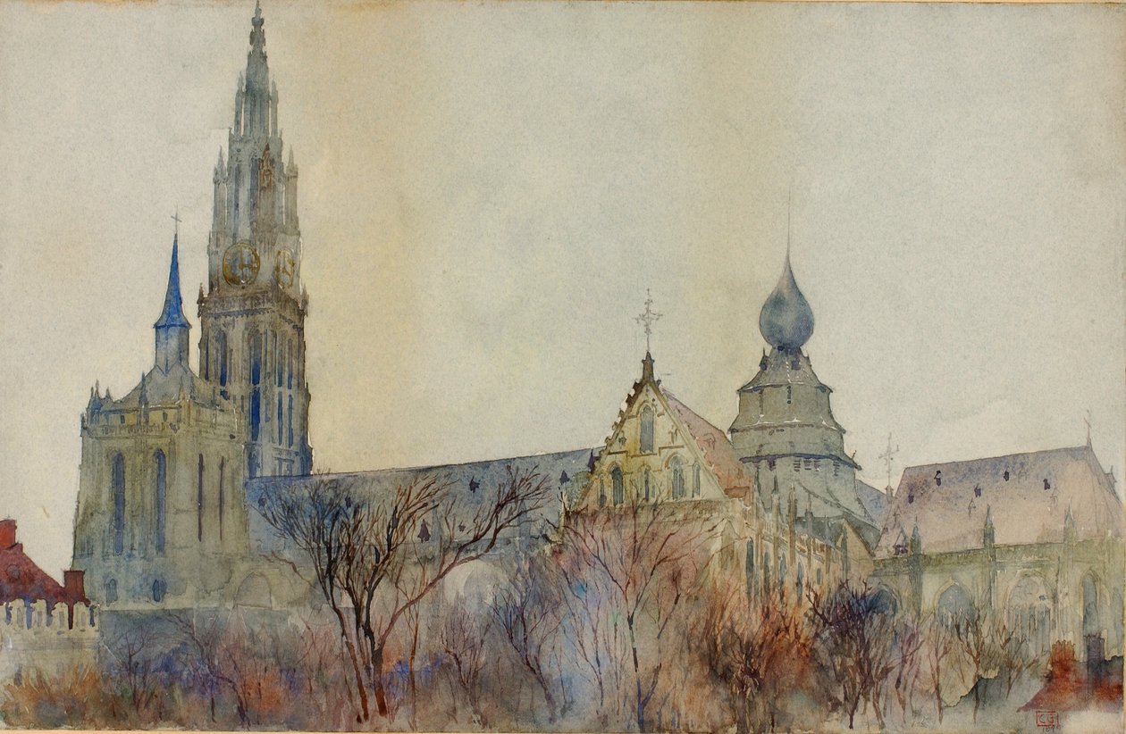 Kathedrale von Antwerpen von Cass Gilbert