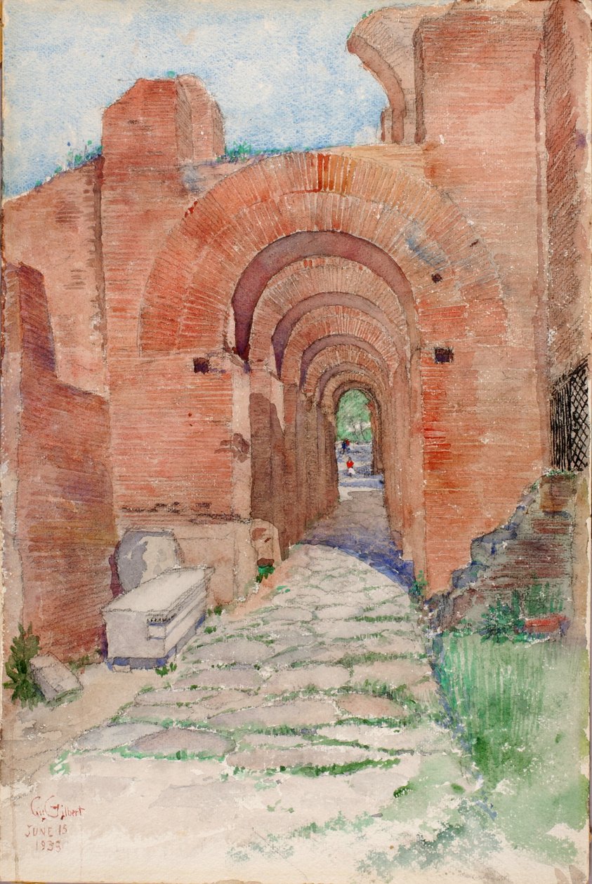 Bögen des Palastes von Nero, 1933 von Cass Gilbert