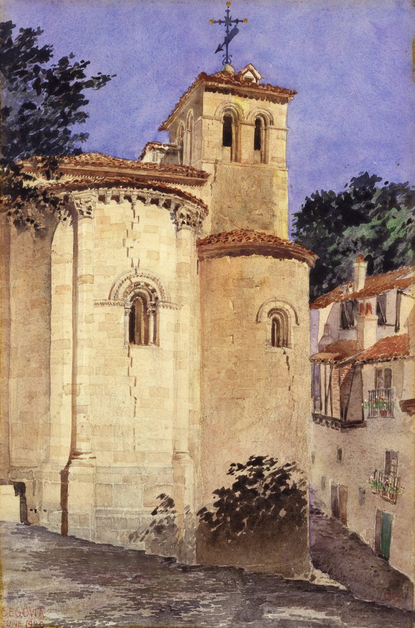 Kirche in Segovia, Spanien von Cass Gilbert