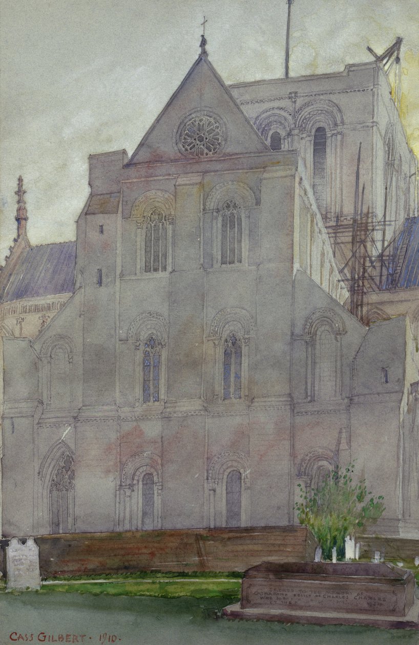 Nordquerhaus, Winchester-Kathedrale, England von Cass Gilbert