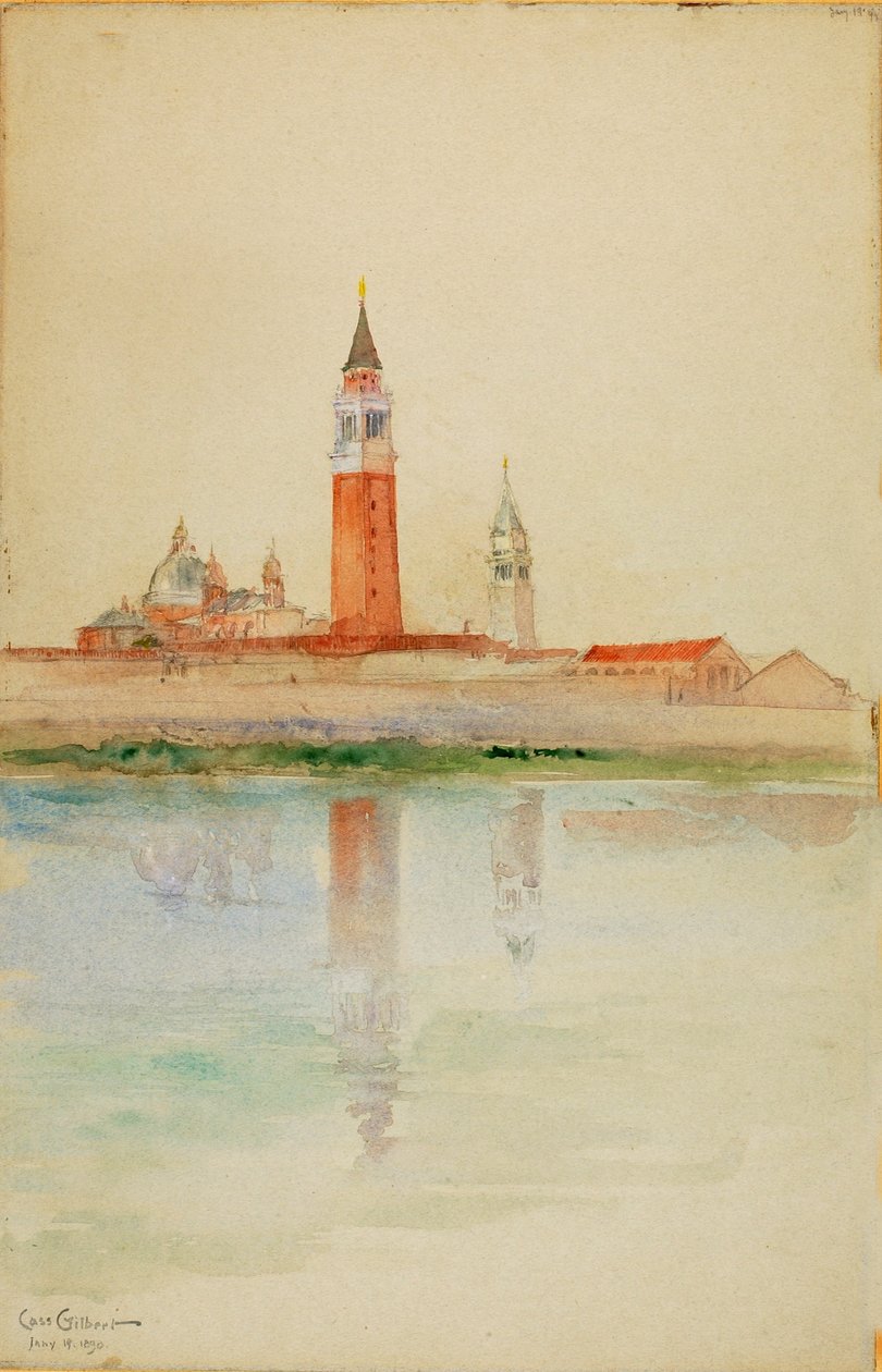 San Giorgio Maggiore, Venedig von Cass Gilbert
