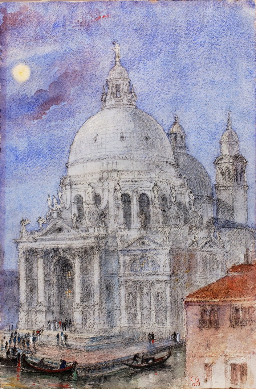 Santa Maria Della Salute, Venedig von Cass Gilbert
