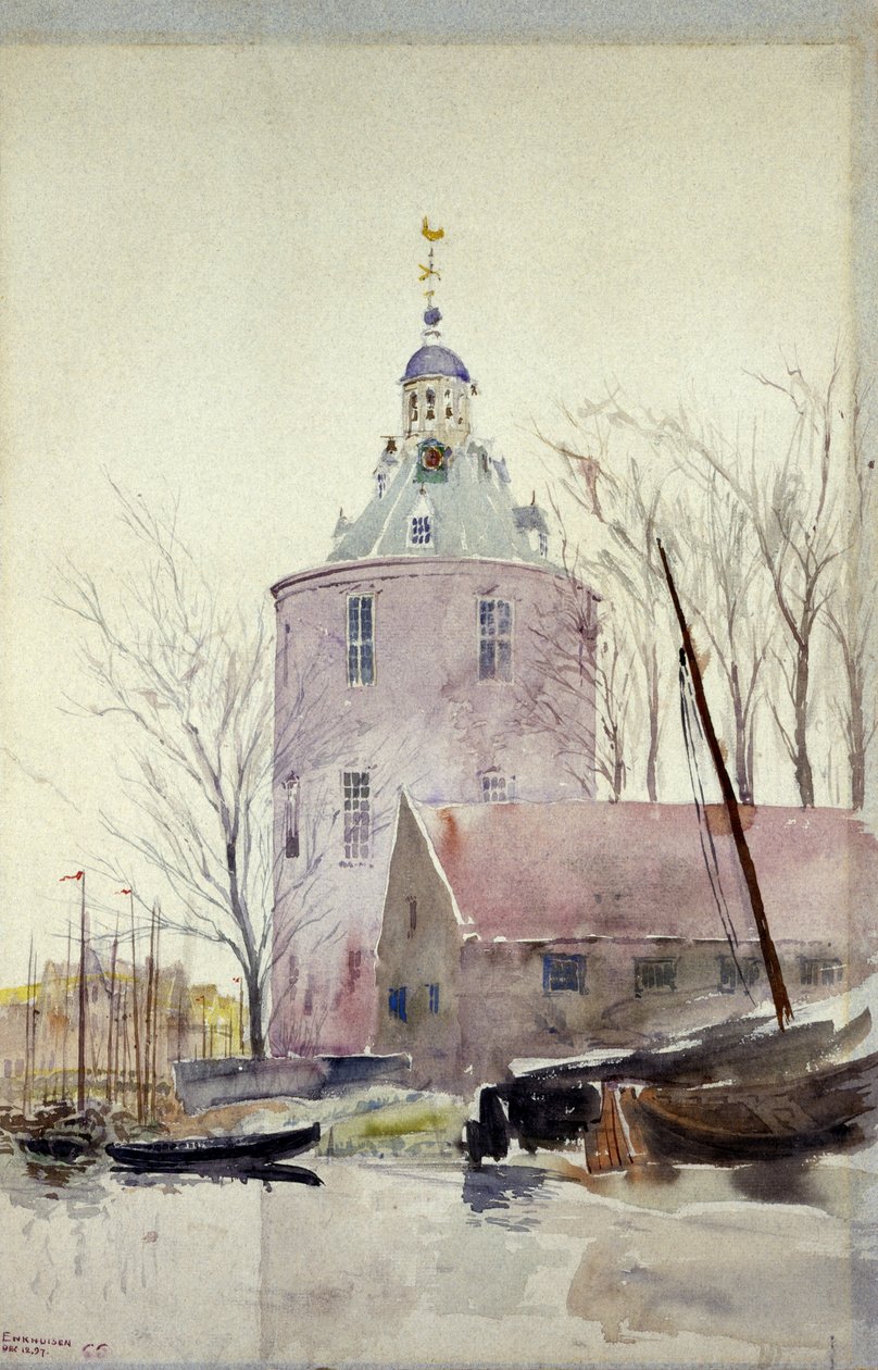 Turm in Enkhuisen, Holland von Cass Gilbert