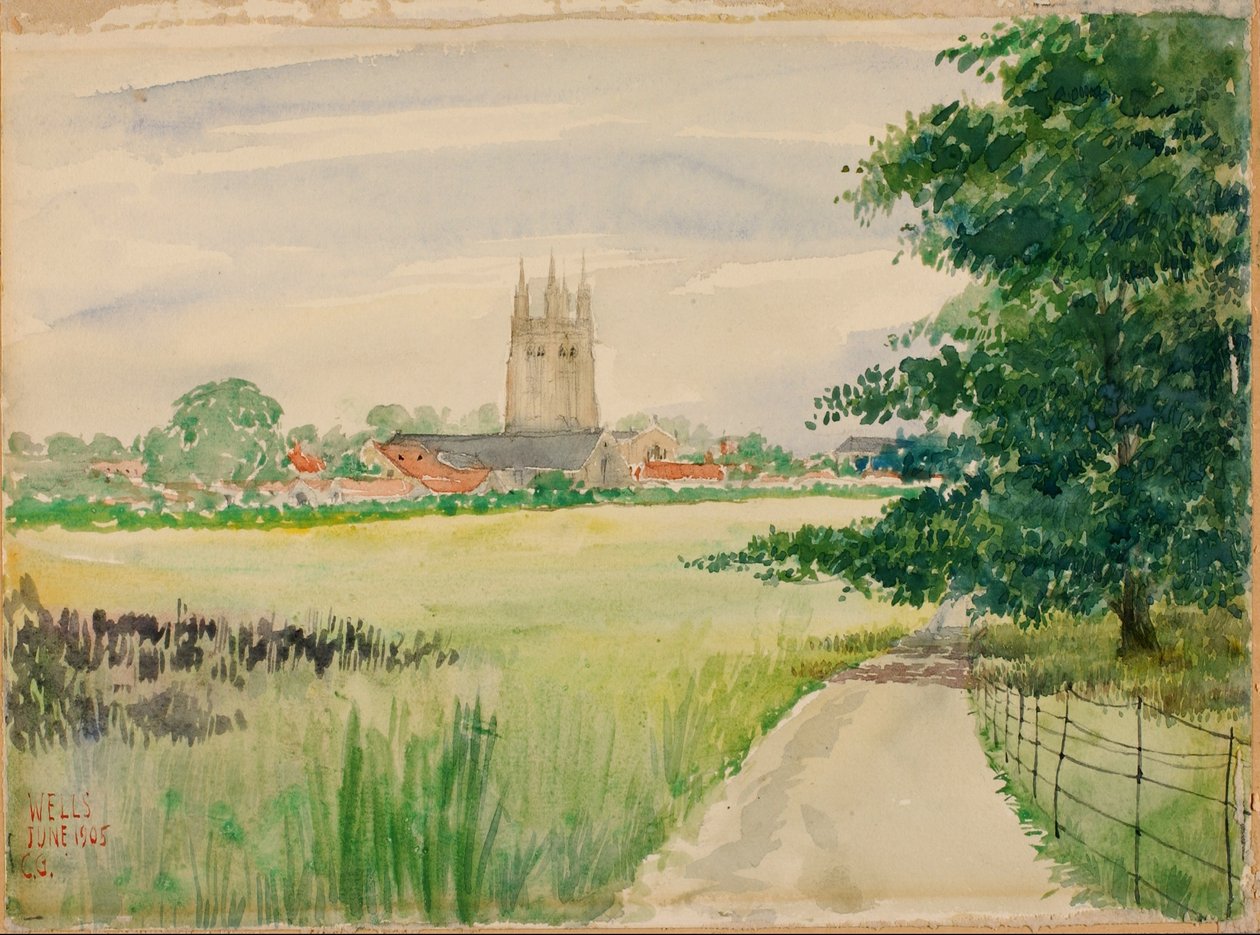 Wells Cathedral, England von Cass Gilbert