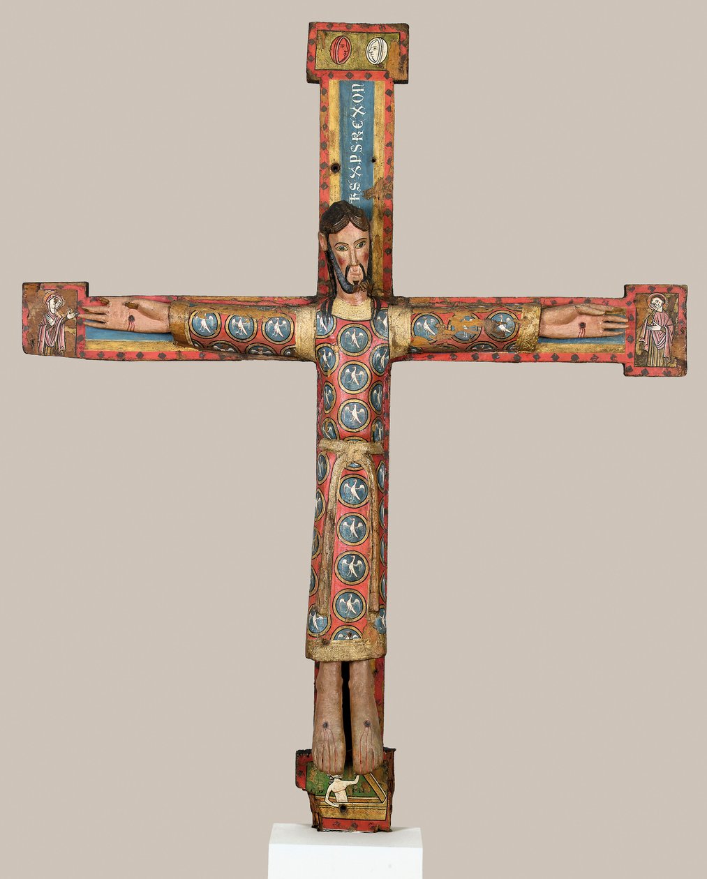 Majestät Christi am Kreuz von Catalonian Anonymous