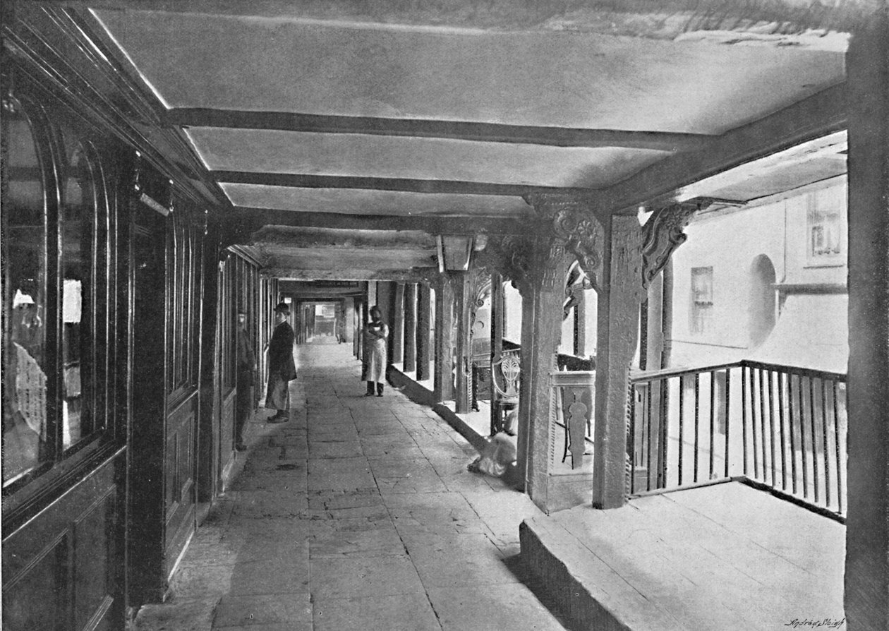 Watergate Street Row, Chester, ca. 1896 von Catherall and Pritchard