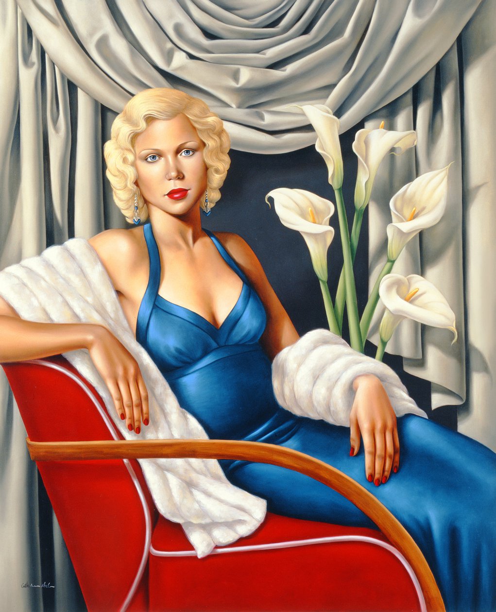 Hommage an Harlow von Catherine Abel