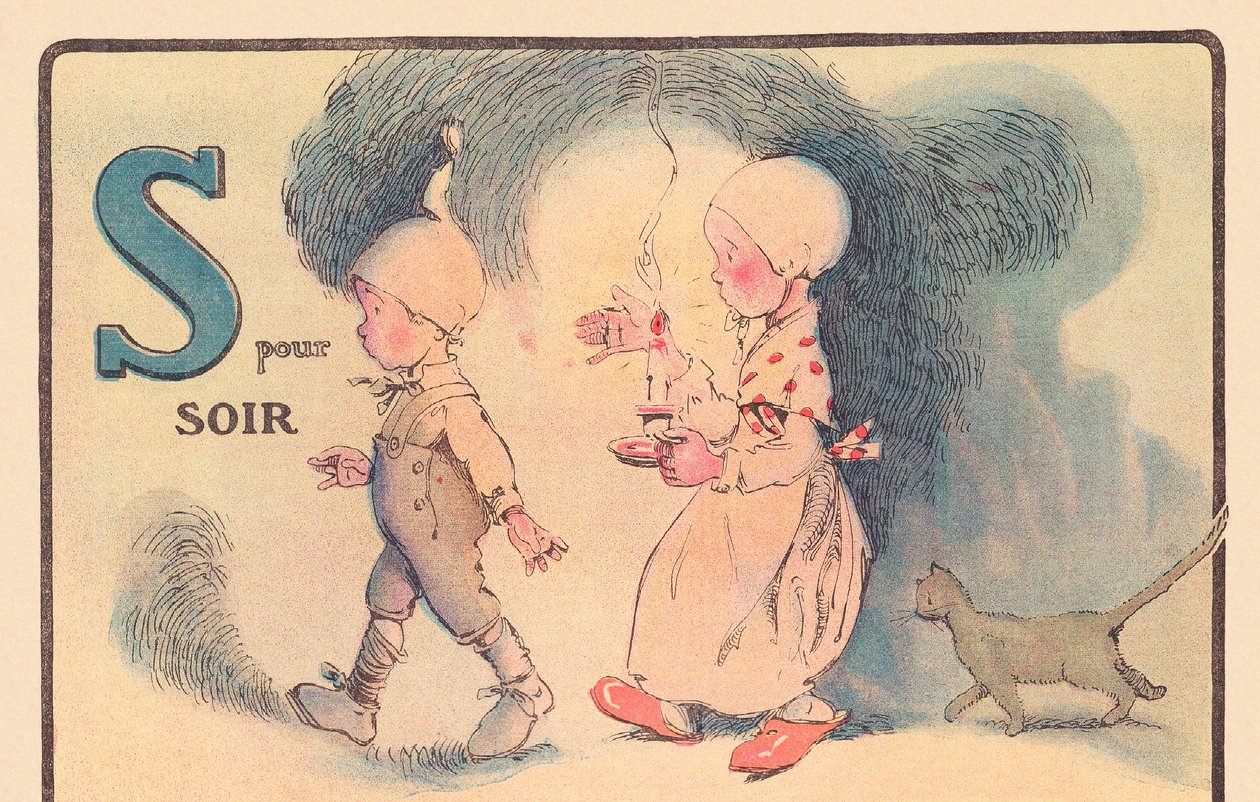 S für Abend von Catherine Josephine Marie Fricero