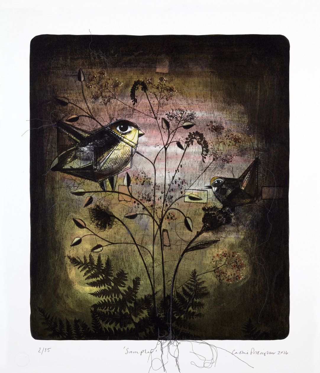 Sampler, 2016 von Cathie Pilkington
