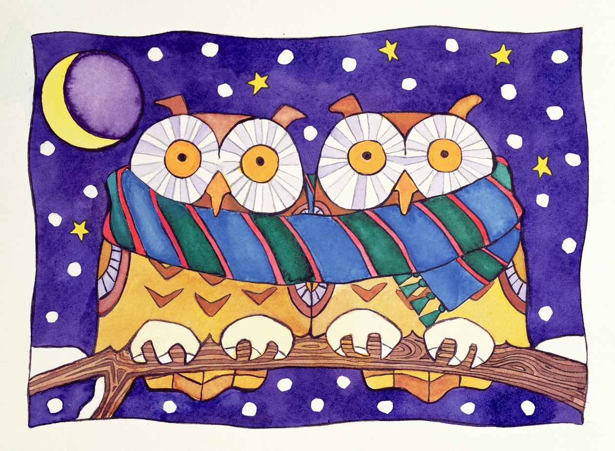 Eulen bei Nacht von Cathy Baxter