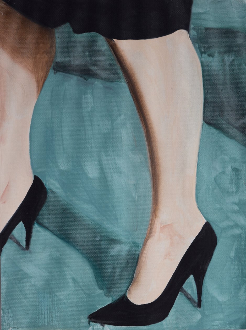 Misfit Beine 1, 2013 von Cathy Lomax