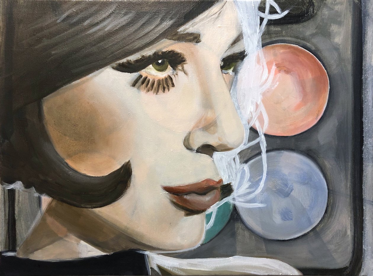 Schattenpalette, 2021 von Cathy Lomax