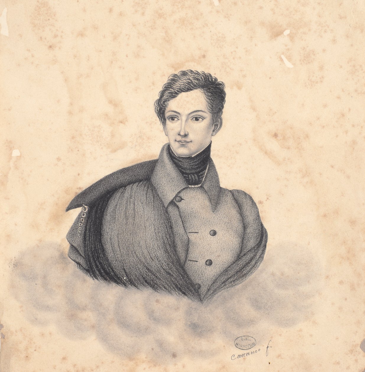 Porträt von Frédéric (Fritz) Baciocchi von Cattaneo