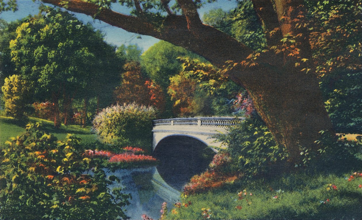 Brücke Nr. 5, Cherokee Park, 1942 von Caufield and Shook