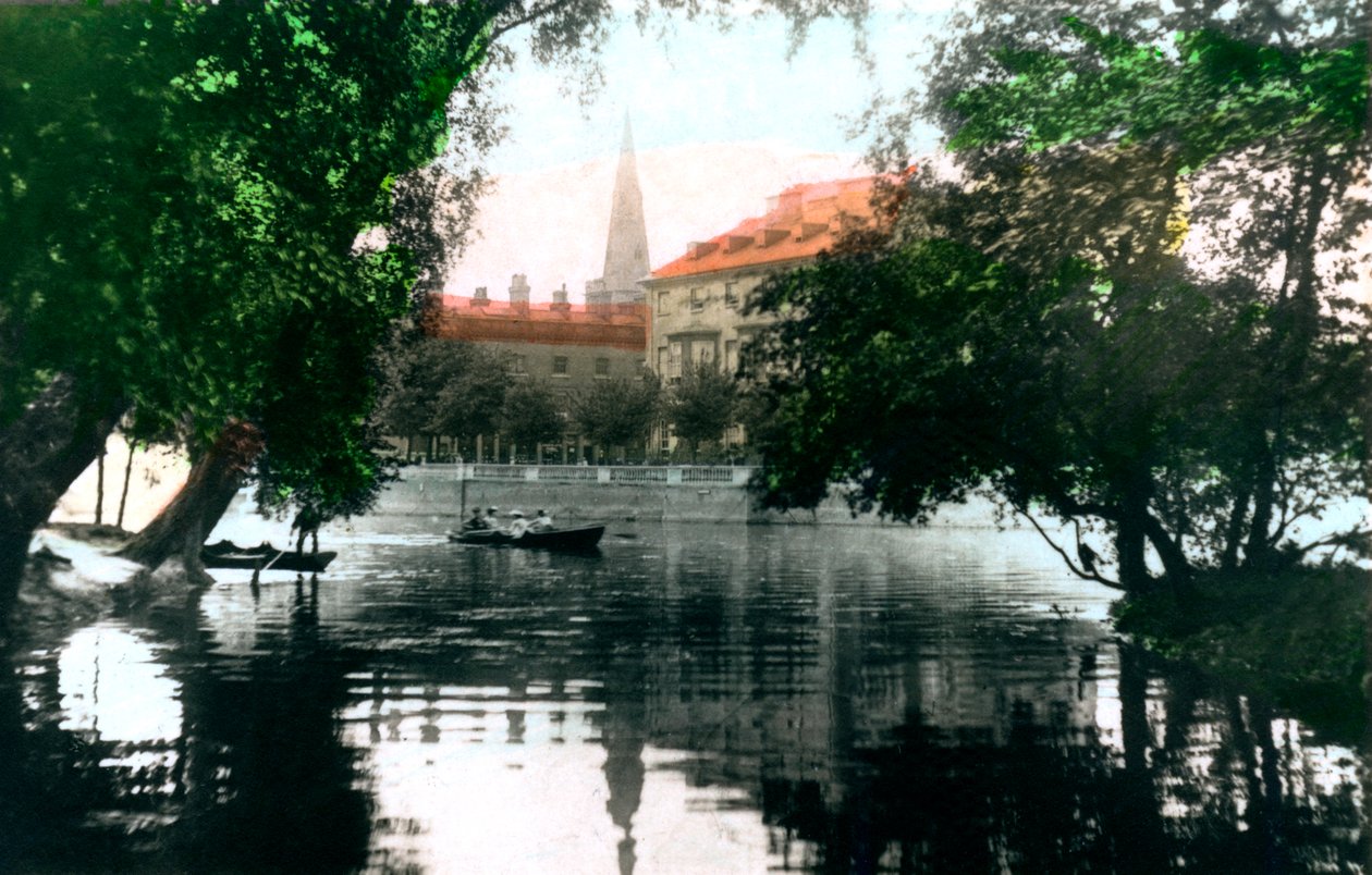 Die Ouse in Bedford, 1926 von Cavenders Ltd