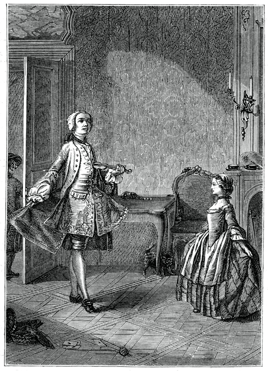 Die Vorlesung, 1885 von Cazot
