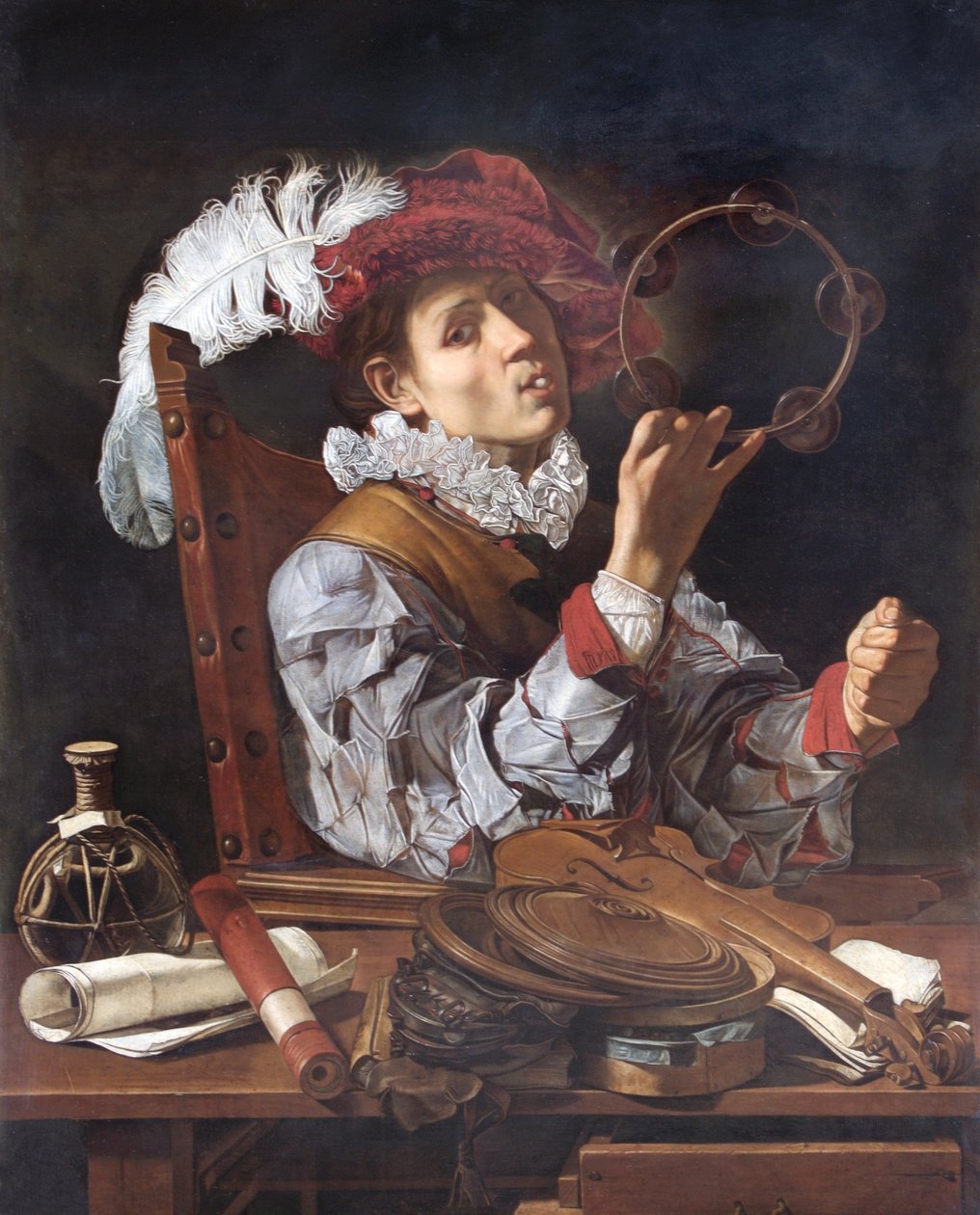 Ein Musiker von Cecco de Caravaggio
