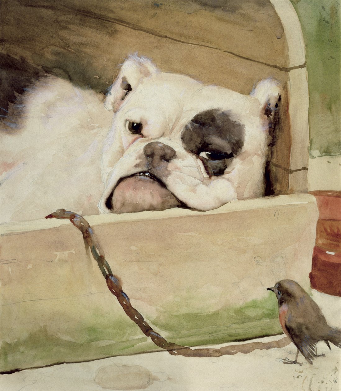 Bulldogge, 1927 von Cecil Charles Windsor Aldin