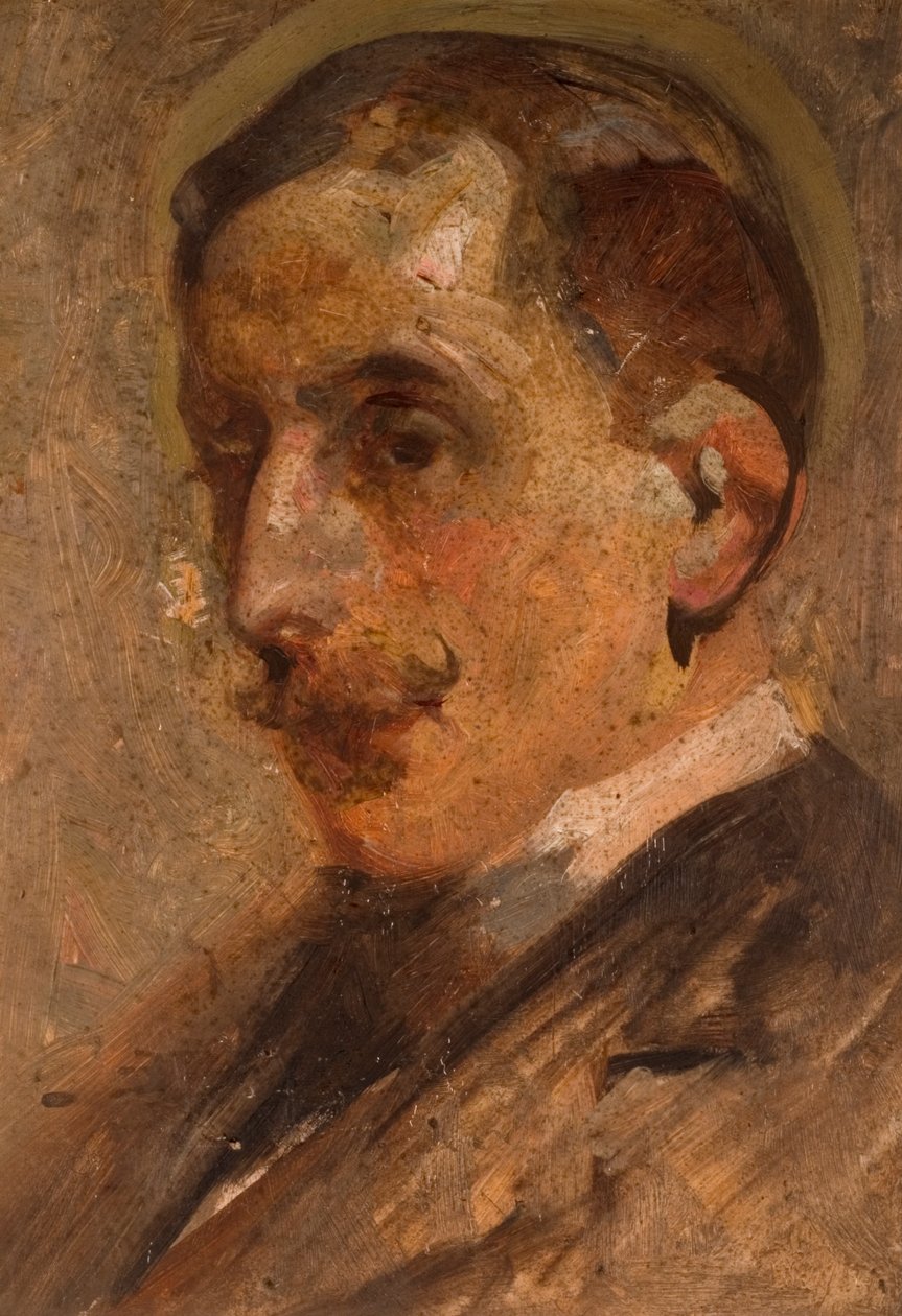 Selbstporträt von Cecil William Rea