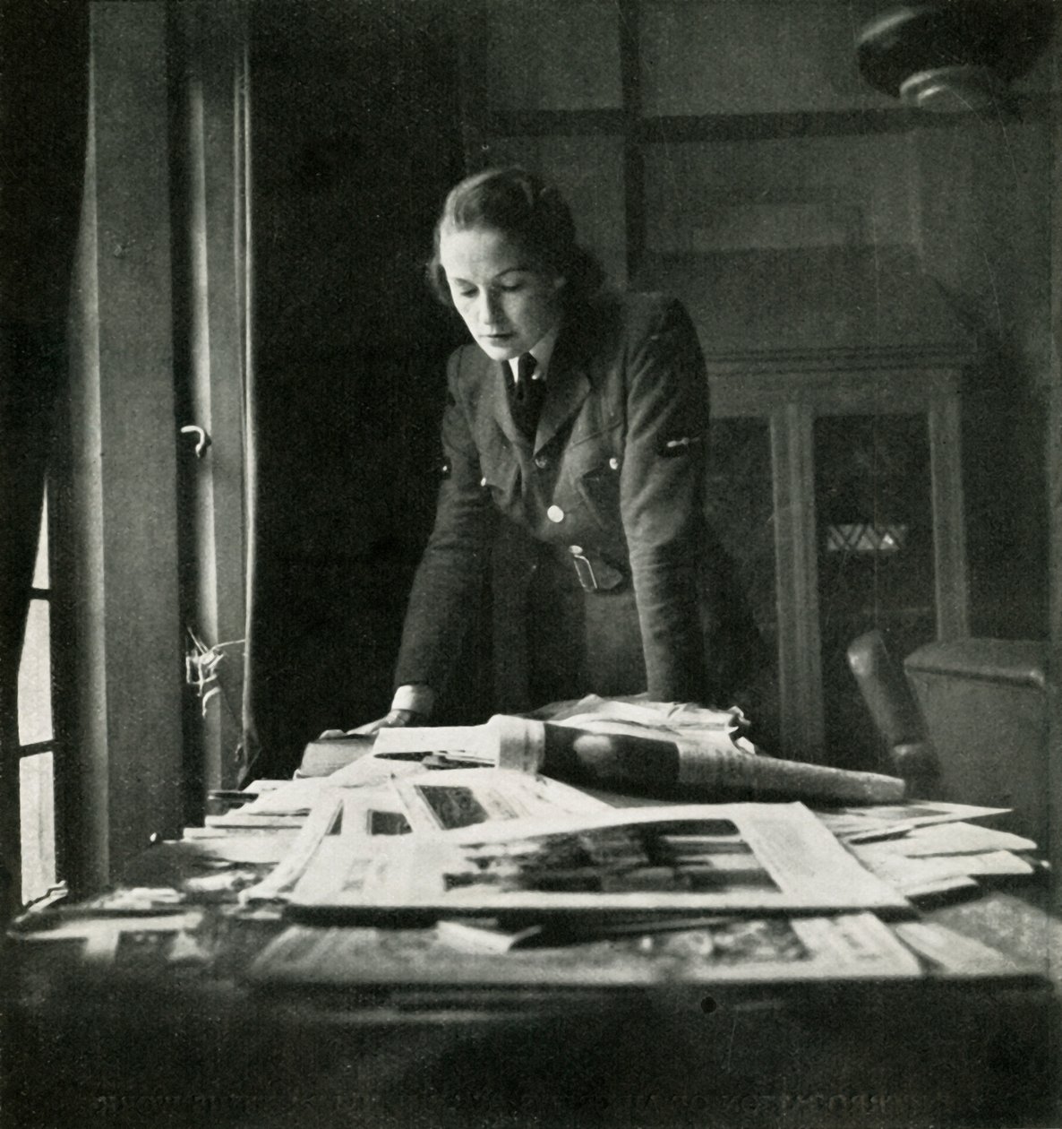 Im Lesesaal, ca. 1943 von Cecil Beaton