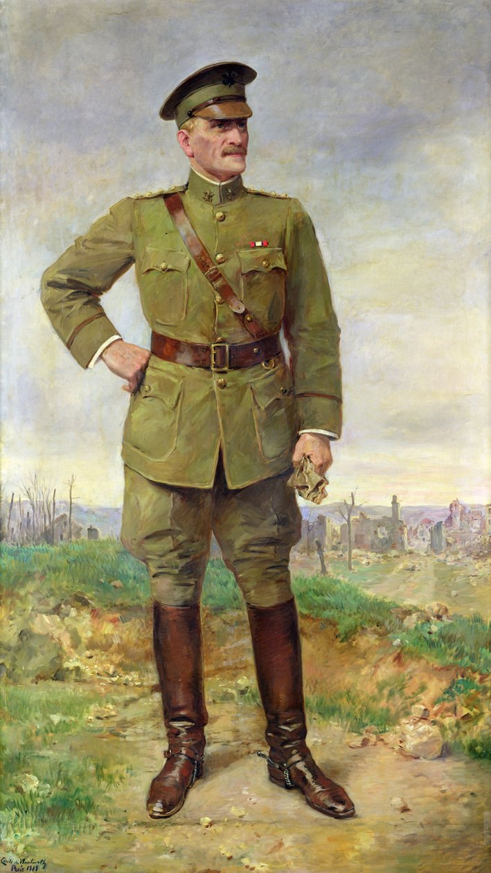 Marschall Pershing (1860-1948) von Cecile de Wentworth