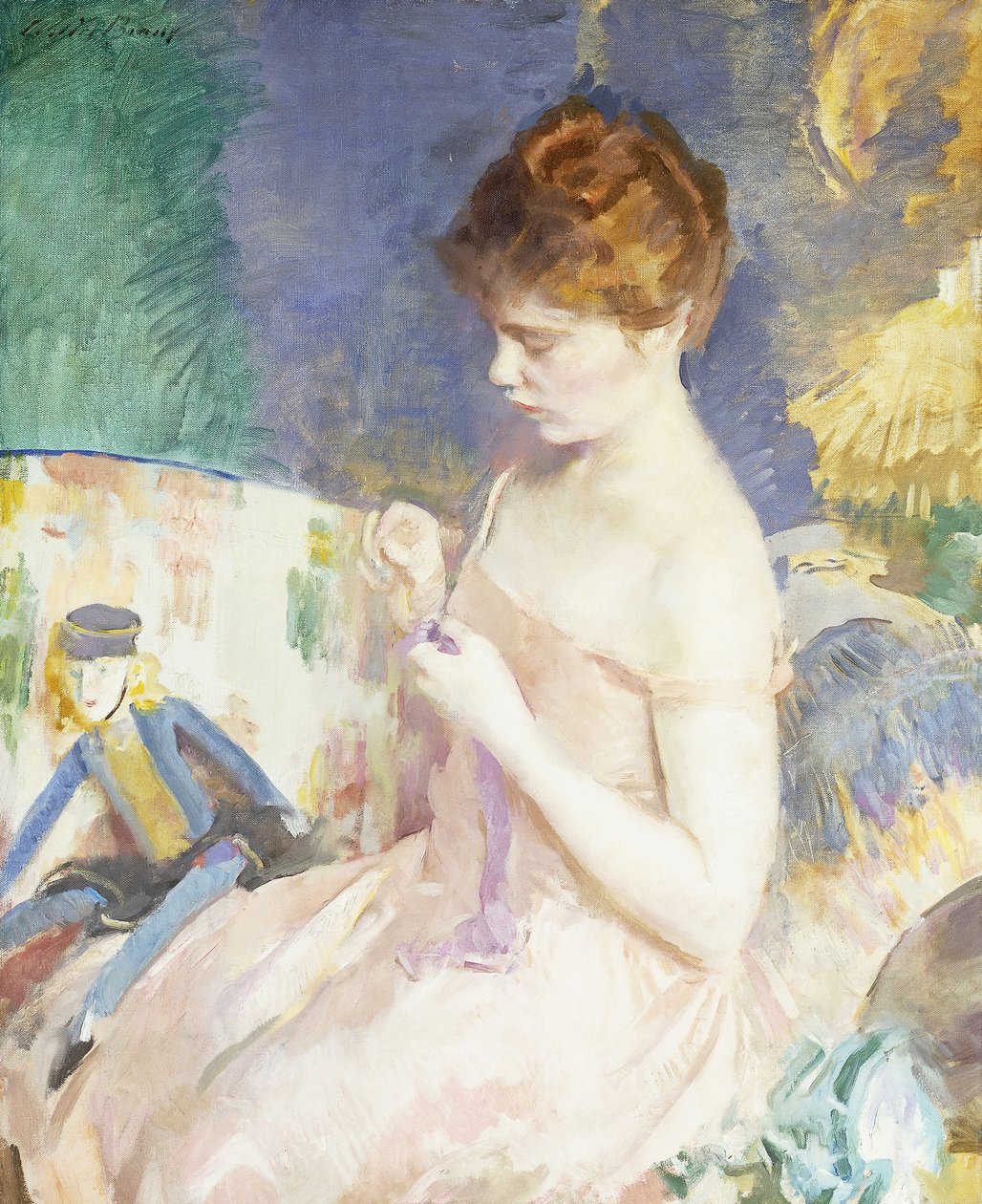 Puppen anziehen von Cecilia Beaux