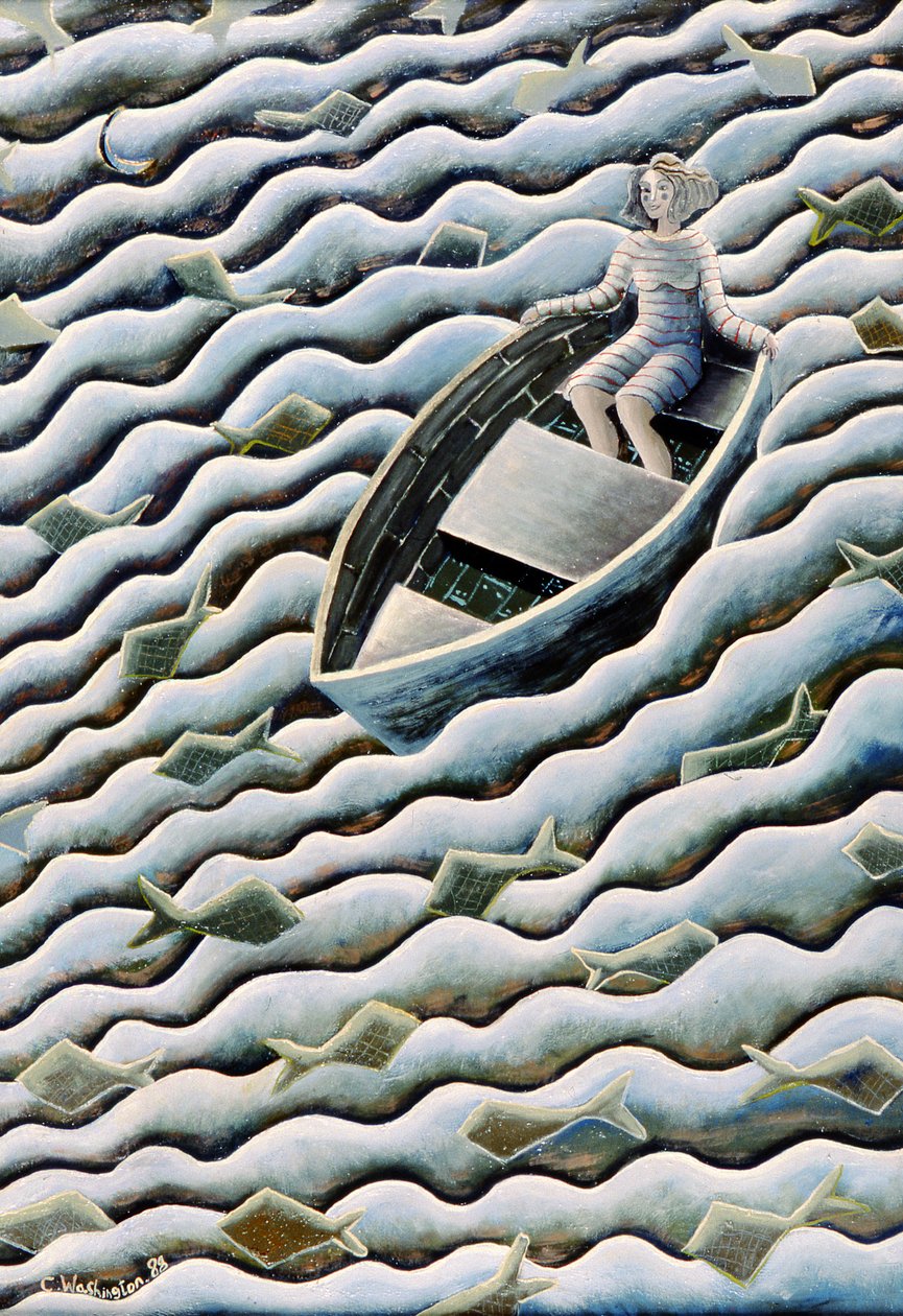 Auf See, 1989 von Celia Washington