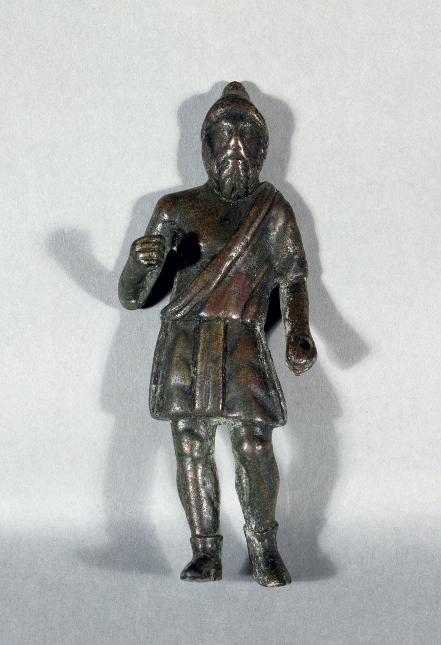 Figur eines keltischen Schmiedegottes aus Sunderland, 2.-3. Jahrhundert n. Chr. von Celtic