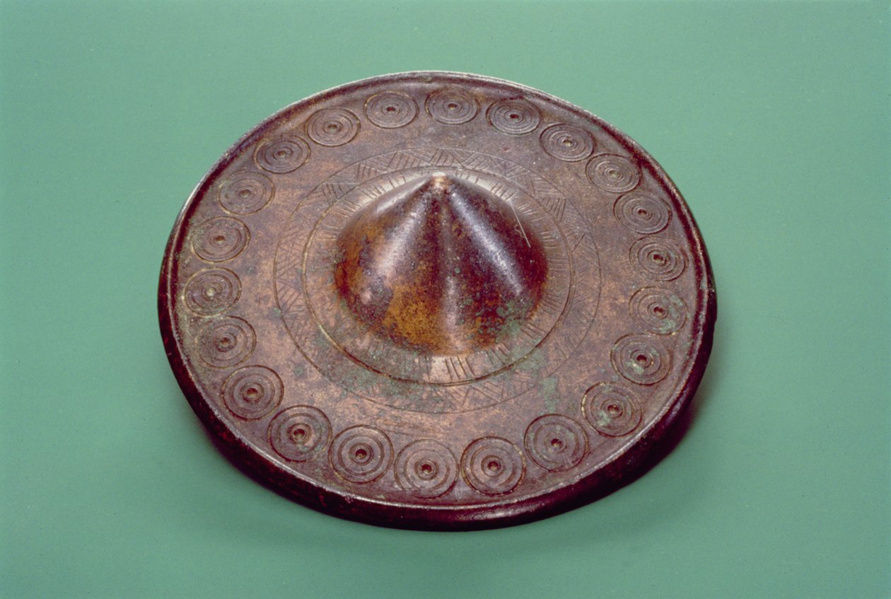 Eingravierter Nadelkopf, aus Irland, ca. 700 v. Chr. von Celtic