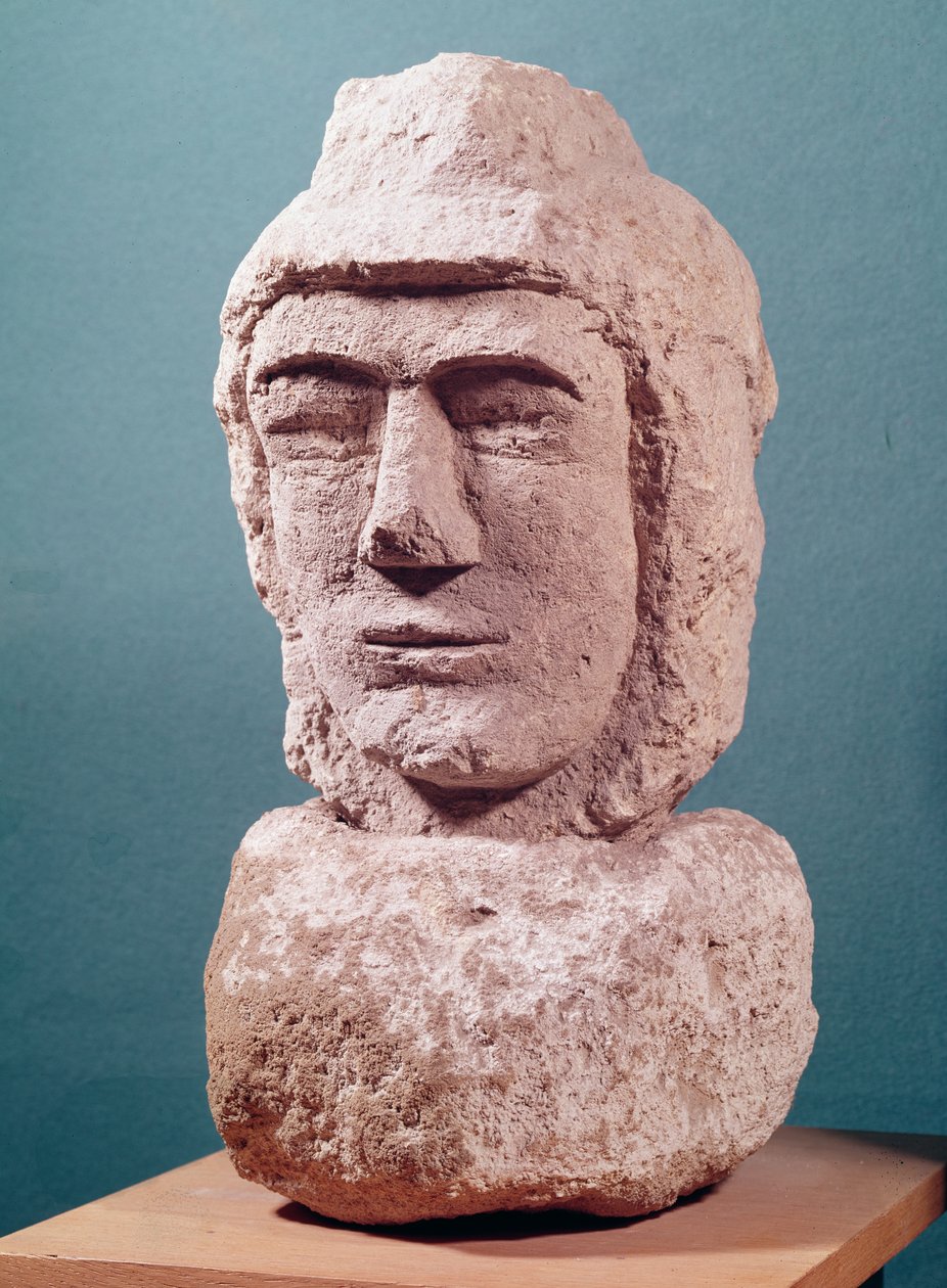 Kopf, gefunden in Castelnau-le-Lez von Celtic
