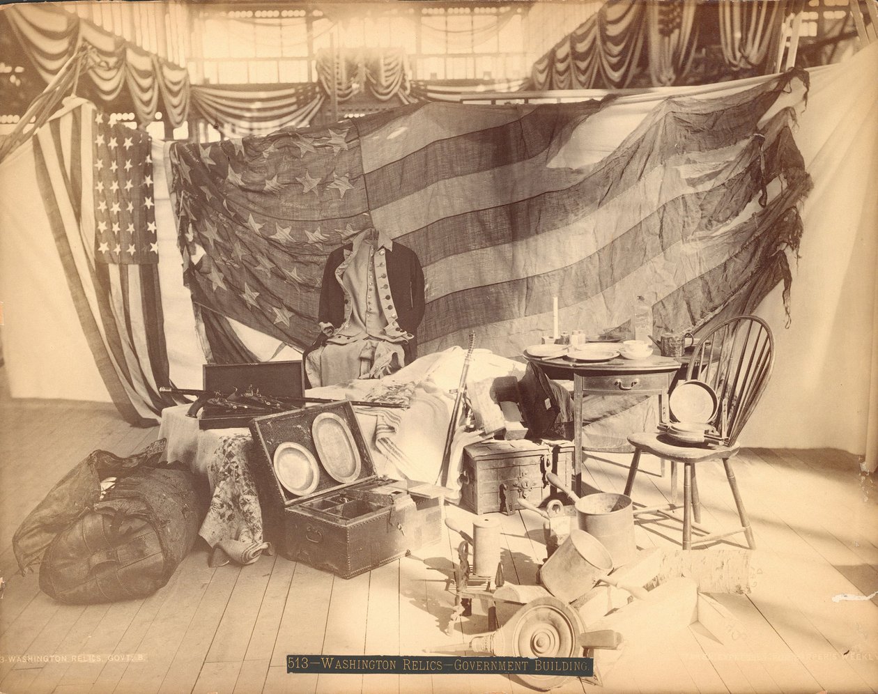 Washington-Reliquien - Regierungsgebäude von Centennial Photographic Co.