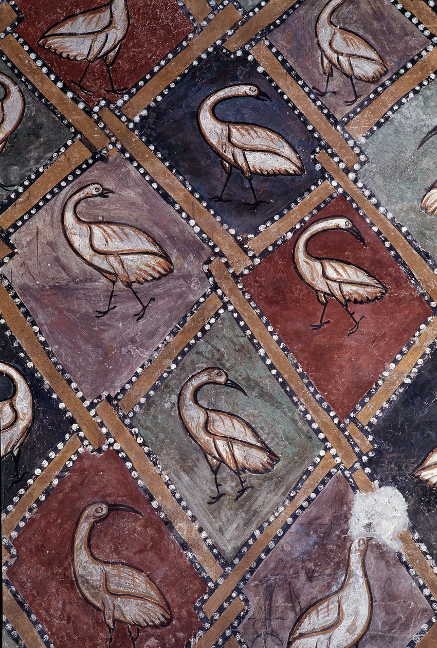 Vögel (Detail) von Central Italian School