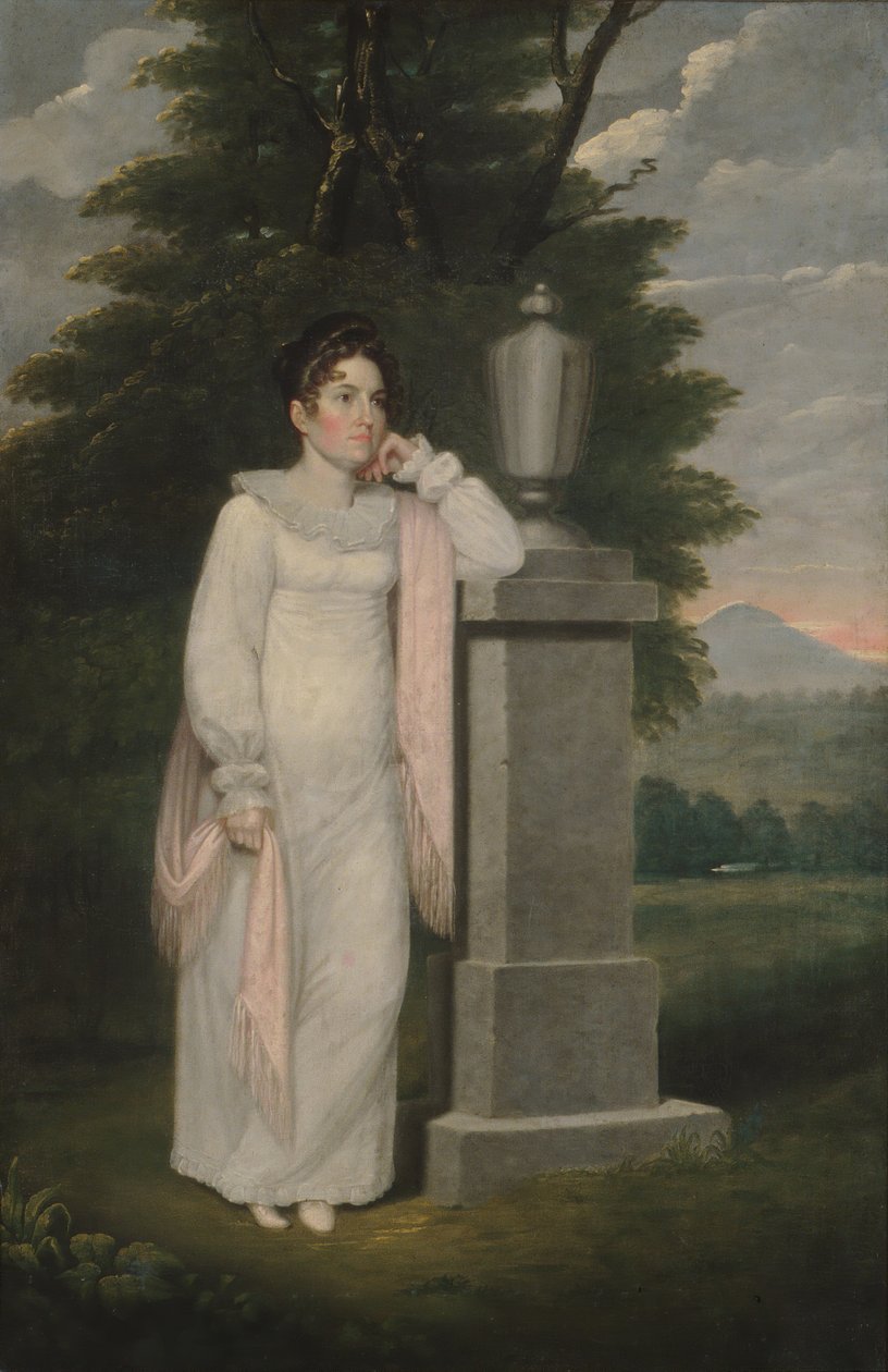 Mrs. Cephas Thompson Olivia Leonard, ca. 1810-20 von Cephas Thompson